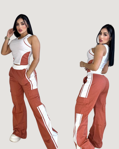 Conjunto Urban Cargo Mujer - TENDENCIA Y ESTILO