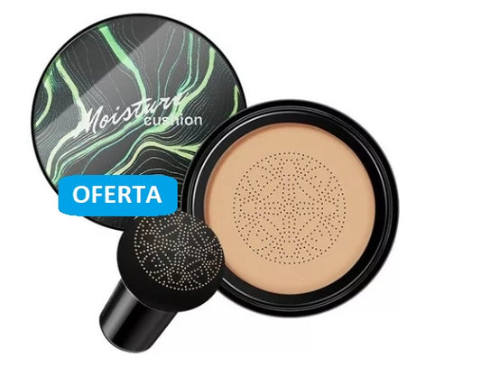 Base facial de larga duración y alta cobertura Cushion - PIEL PERFECTA
